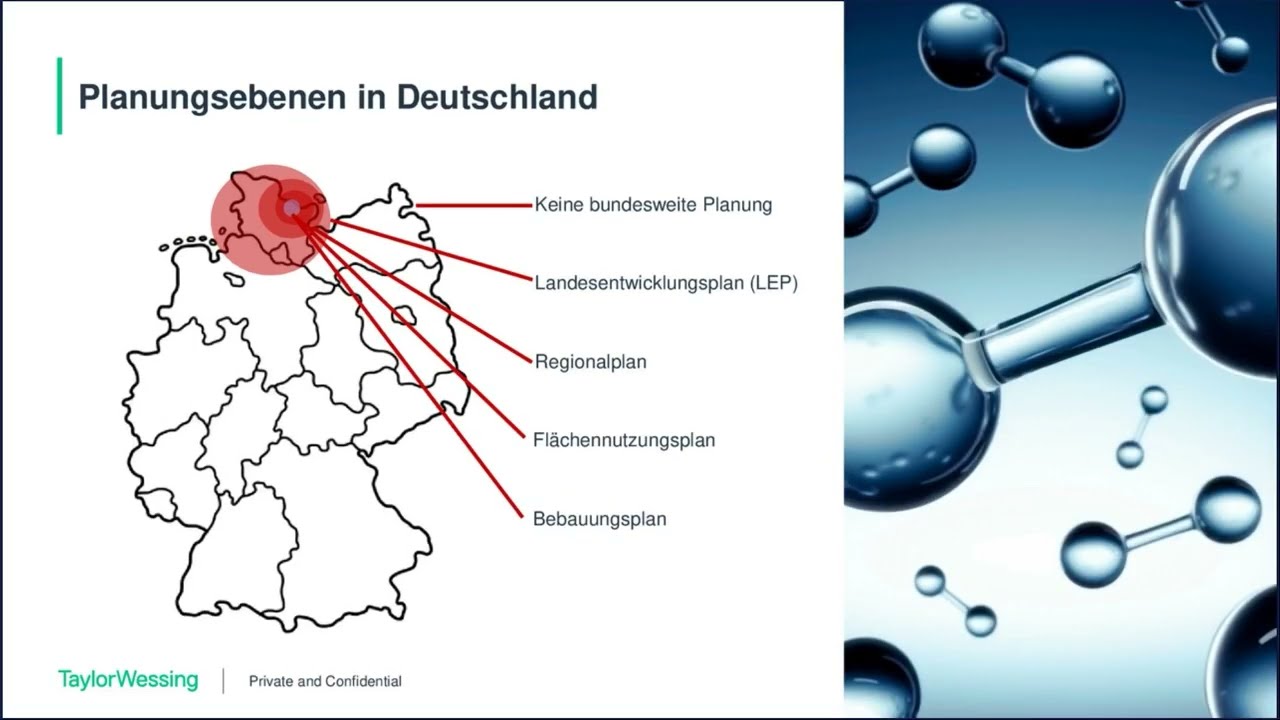 Gr&uuml;ner Wasserstoff &ndash; Fl&auml;chenauswahl, Planung und Genehmigung