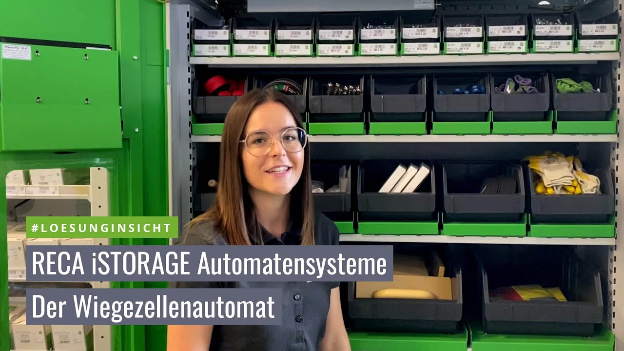 Wiegezellenautomat | RECA iSTORAGE Automatensysteme