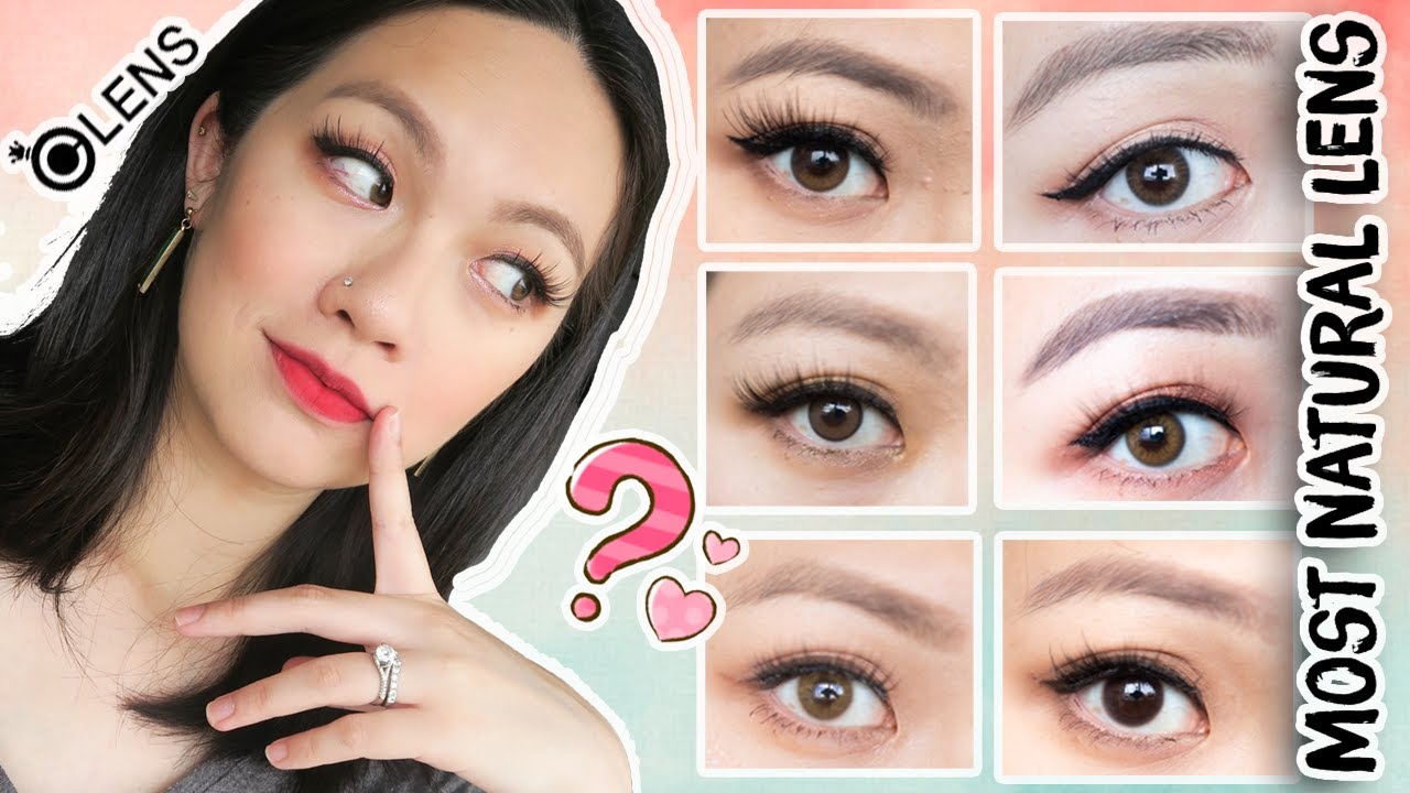 The Most Natural Lens From OLENS| Real Ring ,Spanish, Scandi, Tint-I, EyeTeen, Glowy FULL COMPARISON