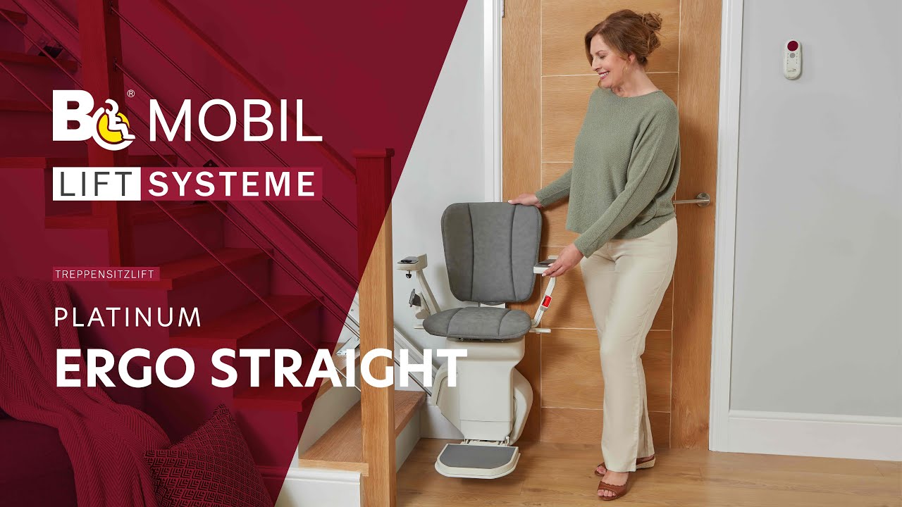Treppenlift Platinum Ergo Straight - B.MOBIL