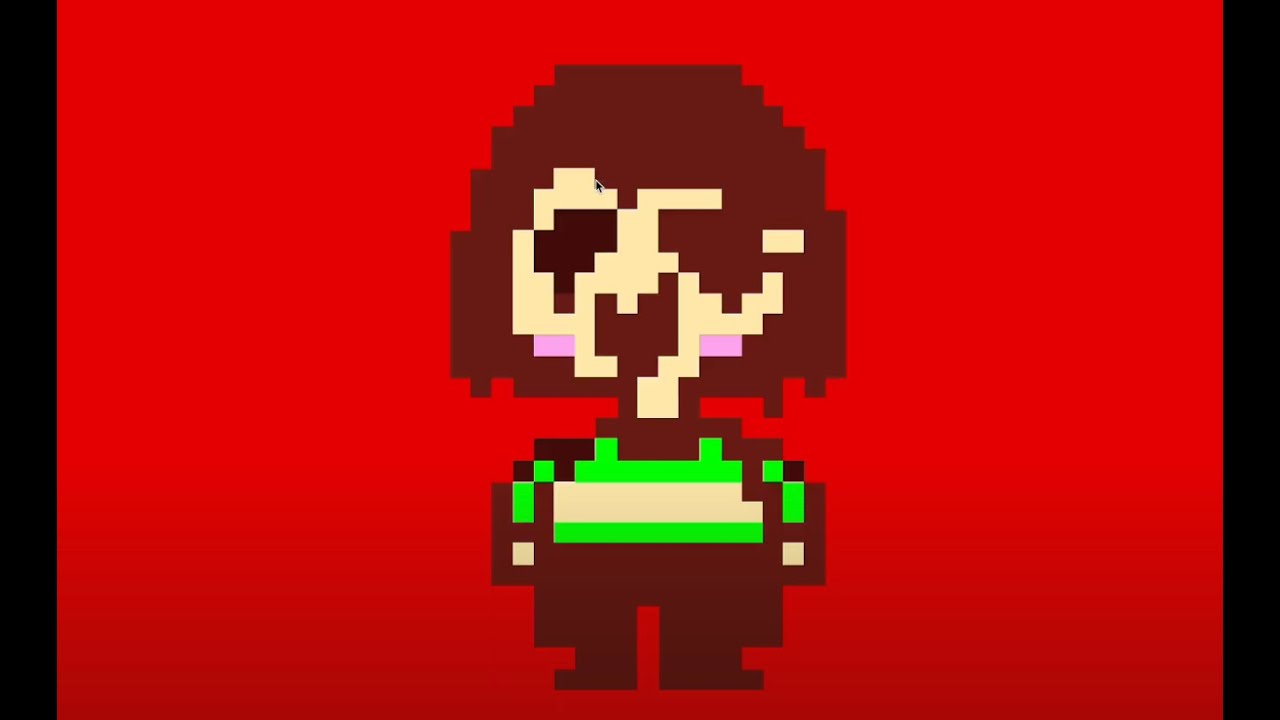 Undertale Genocide Ending: Chosing Do Not Erase File On Chara Ending