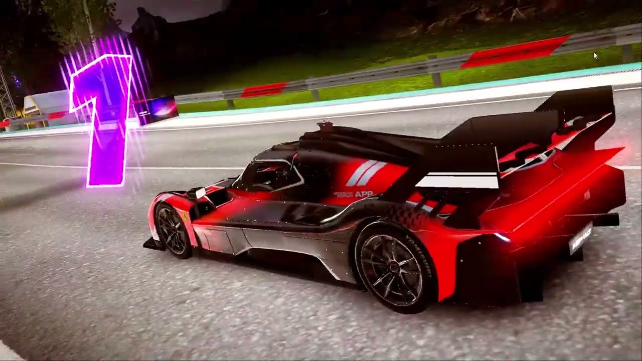 FERRARI ESPORT car test drive in Asphalt LEGENDS #asphaltlegendsunite