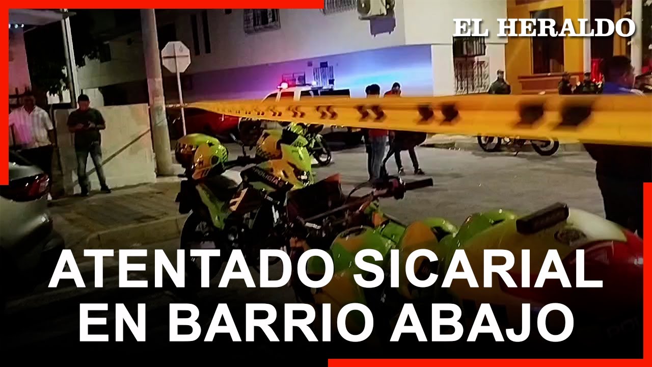 Ataque a bala en Barrio Abajo en la noche del 31 de diciembre