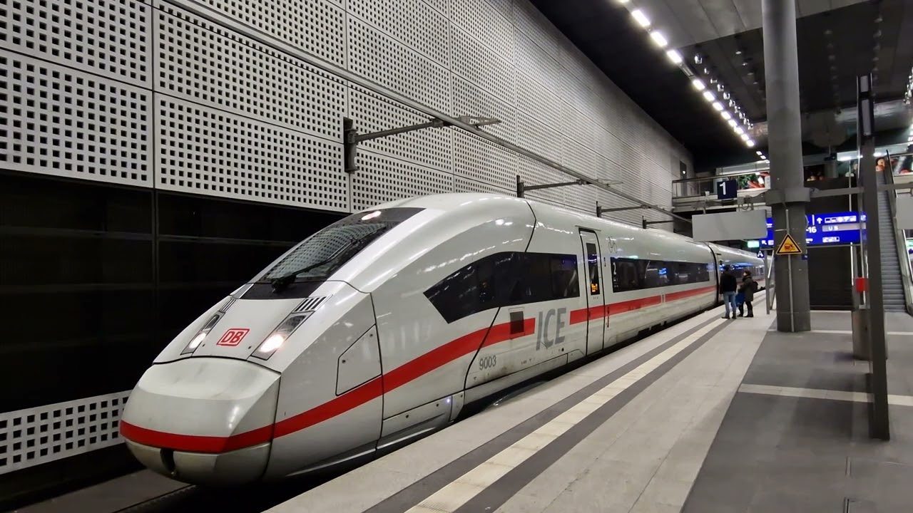 DB Fernverkehr AG - 412 003-5 (12-Teiliger ICE 4) - Ausfahrt in Berlin Hbf - ICE 505 ➡️ München Hbf