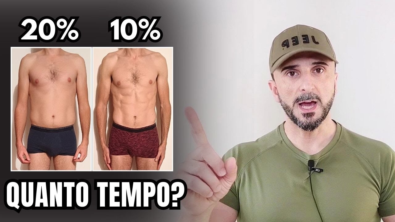 Quanto TEMPO ci vuole per passare dal 20% al 10% di MASSA GRASSA?