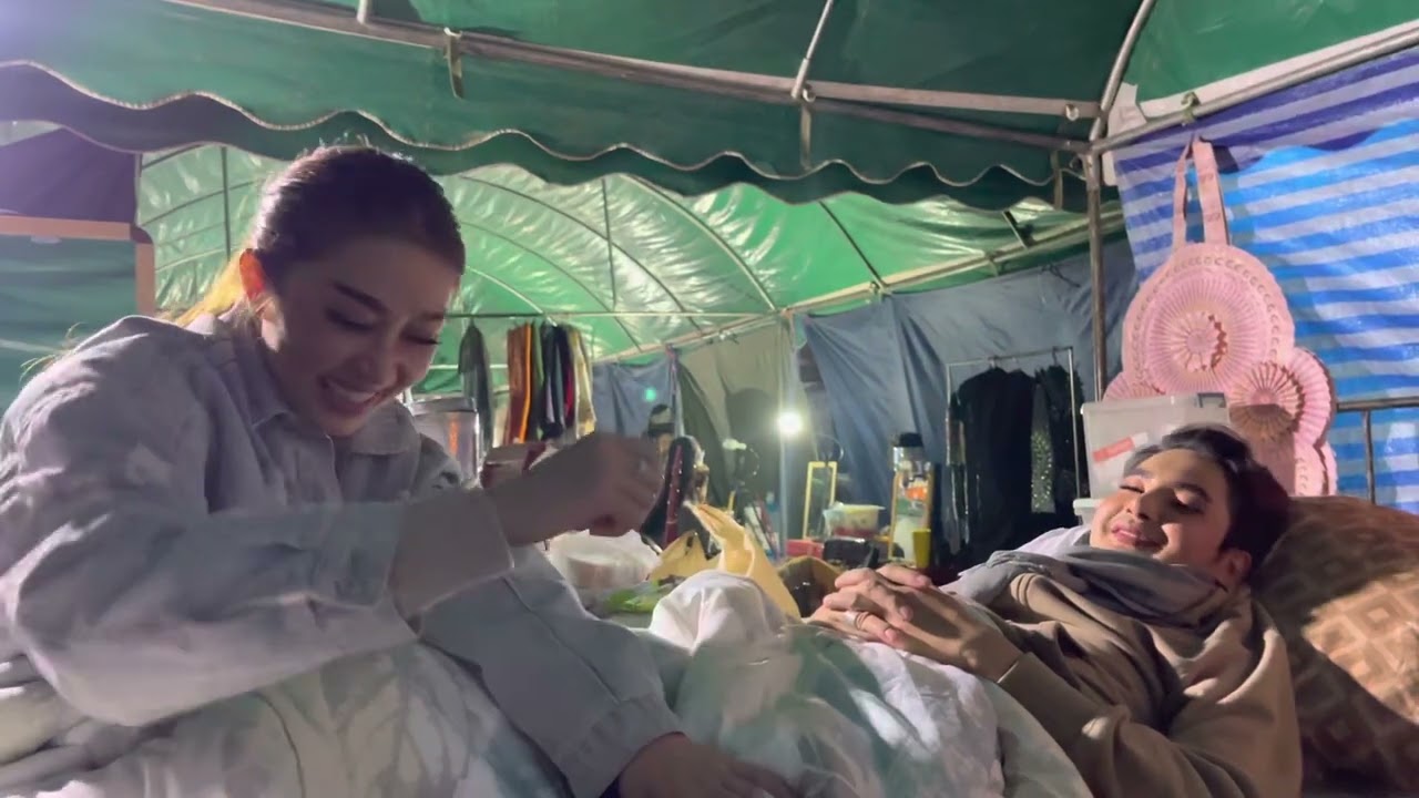 กุ๊กๆ⁉️นวดขาให้พี่หน่อย😀 "พี่อย่าเป็นอะไรมากนะแอนยิ่งอยู่ไกลแอนยิ่งเป็นห่วง"🆎