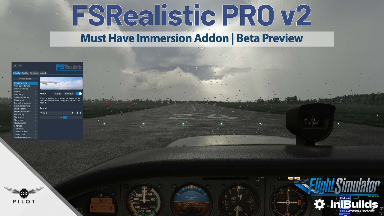 FSRealistic Pro v2 | Must Have Immersion Add-on | Preview | MSFS