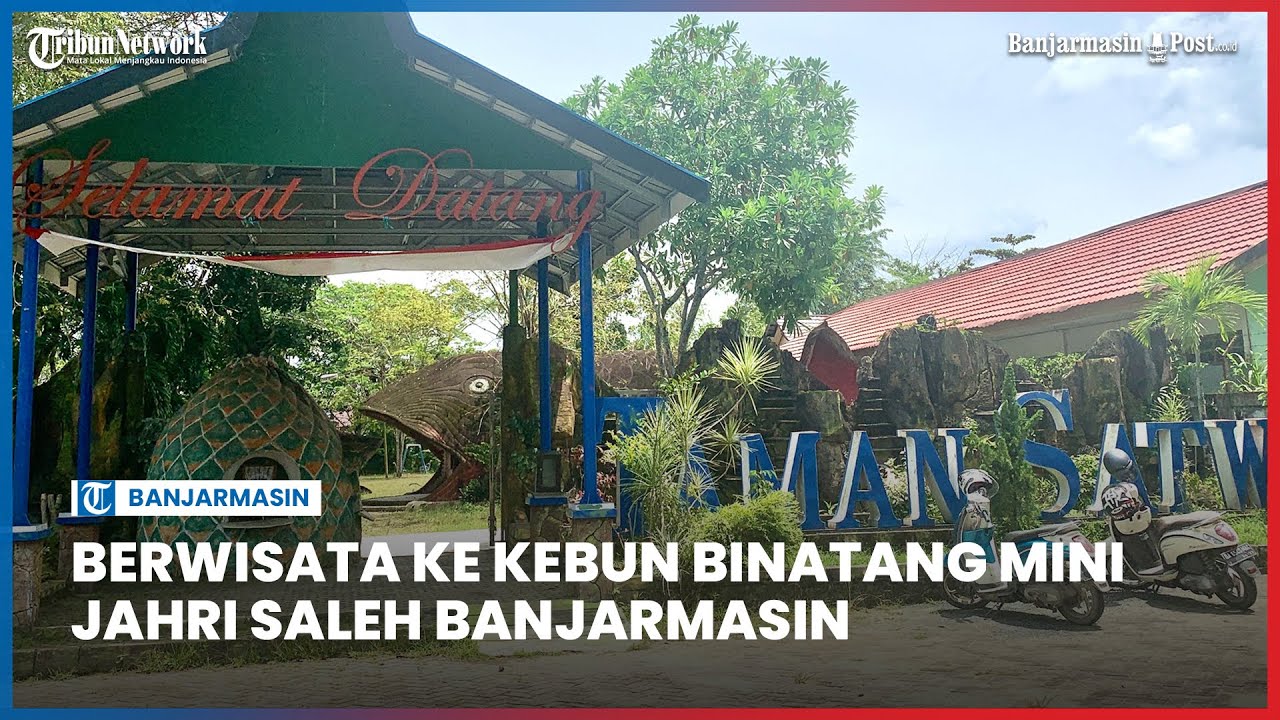 Wisata Kalsel, Kebun Binatang Mini Jahri Saleh Banjarmasin Ramai Saat Akhir Pekan