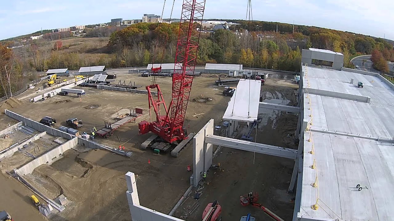 Massport LEXF Garage - Consigli - precast Double Tee pick 20141028
