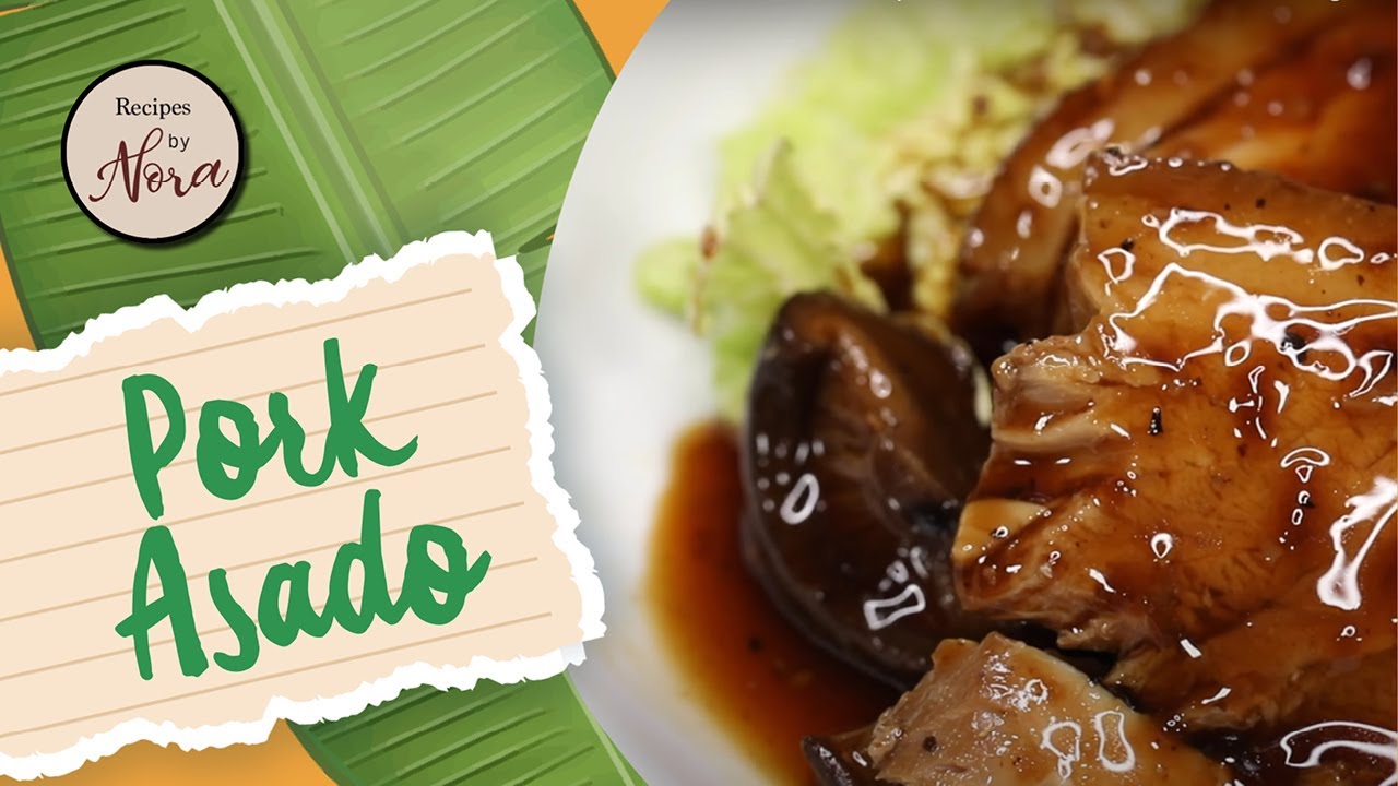 Pork Asado Recipe | Filipino-Chinese Braised Pork with Sweet-Savory Sauce