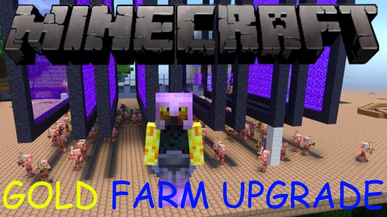 Minecraft - Gold Farm Upgrade XBOX/PS/PC/SWITCH