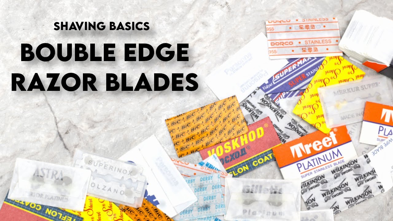 Shaving Basics: Double Edge razor blades : Be Carful