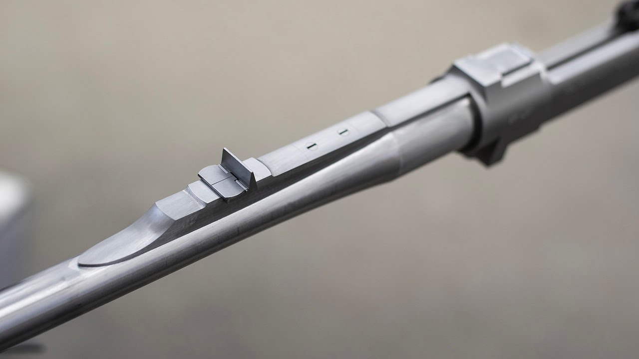 Machining a Quarter Rib for a Rifle Barrel
