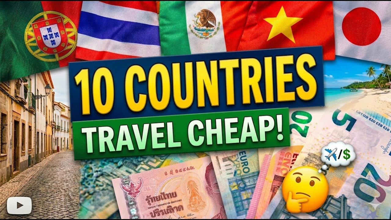 10 стран, которые стоит посетить, если вы хотите путешествовать недорого.