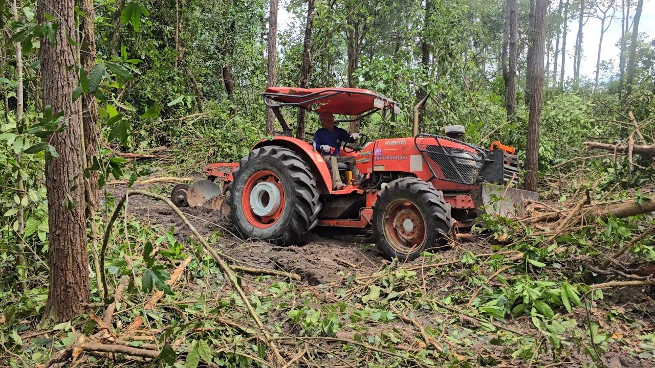 แรงจัดปลัดบอก Kubota M8540สายโหด