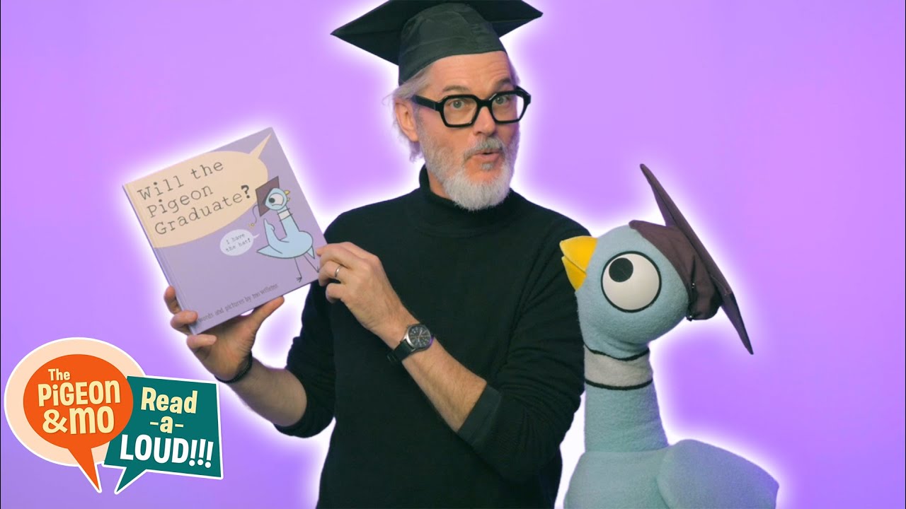 Will the Pigeon Graduate? | The Pigeon & Mo Read-a-LOUD!!! | Mo Willems Workshop