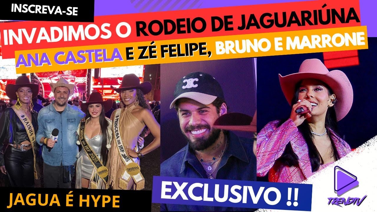 Invadimos o Jaguariúna 2025 , Teve Boneco Dançando e Ana Castela !