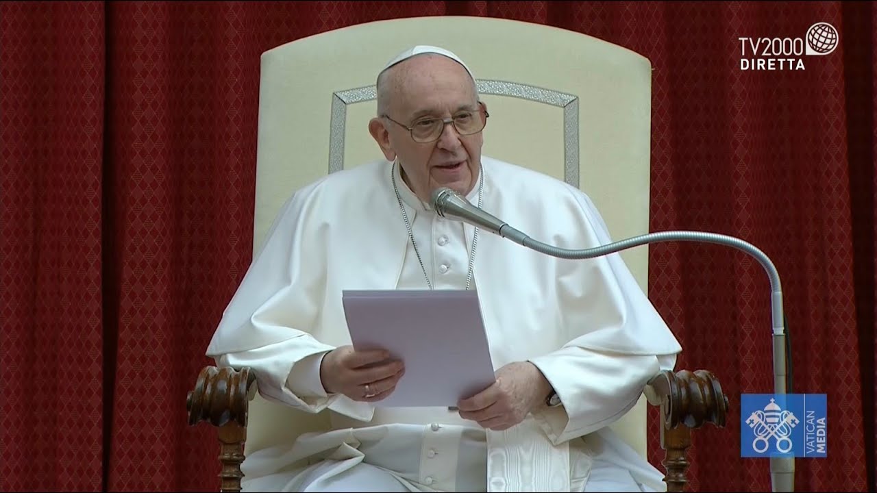 Papa Francesco, Udienza Generale del 2 giugno 2021