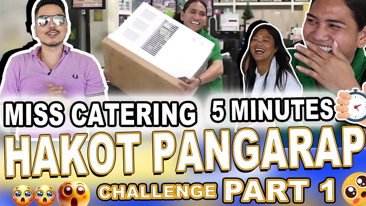MS CATERING 5 MINUTES HAKOT PANGARAP CHALLENGE (PART 1) l WILBERT TOLENTINO