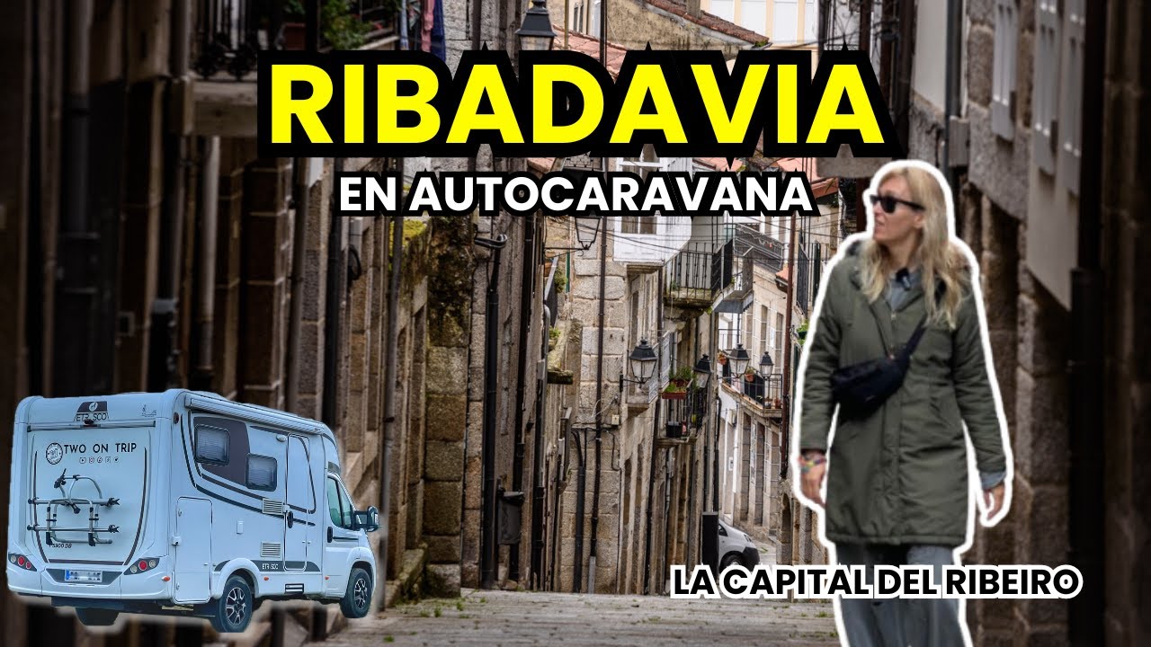 GALICIA en AUTOCARAVANA:  Visitamos RIBADAVIA el pueblo que MÁS puede BRILLAR esta NAVIDAD.