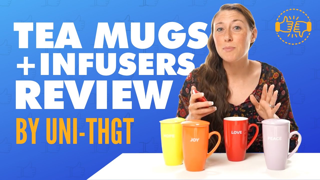 UNI-THGT Porcelain Tea Infuser Mugs Review