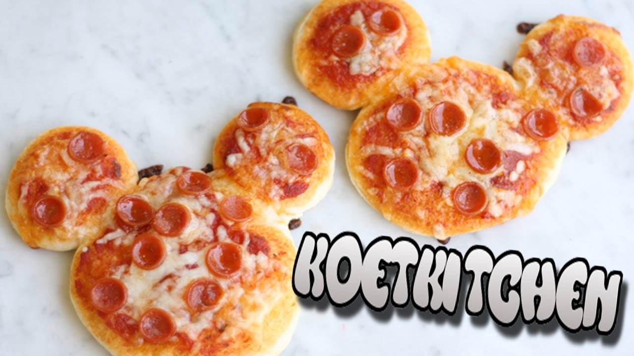 Mickey Mouse Pizza maken!!!