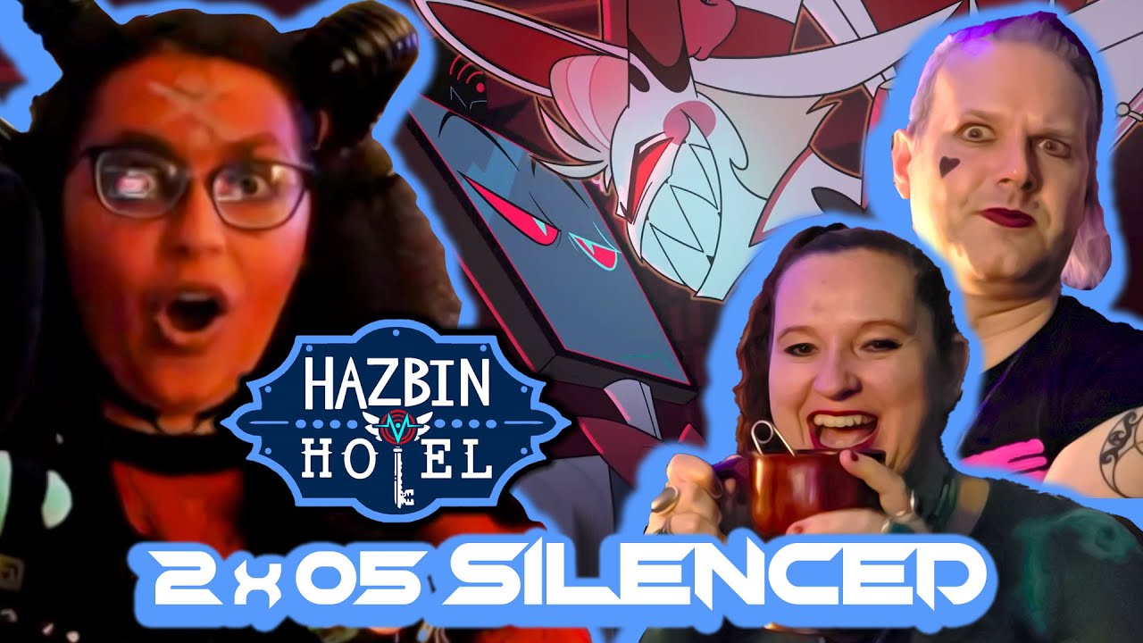 Реакция косплееров на HAZBIN HOTEL 2x05 — SILENCED (при участии @KittyMonk)