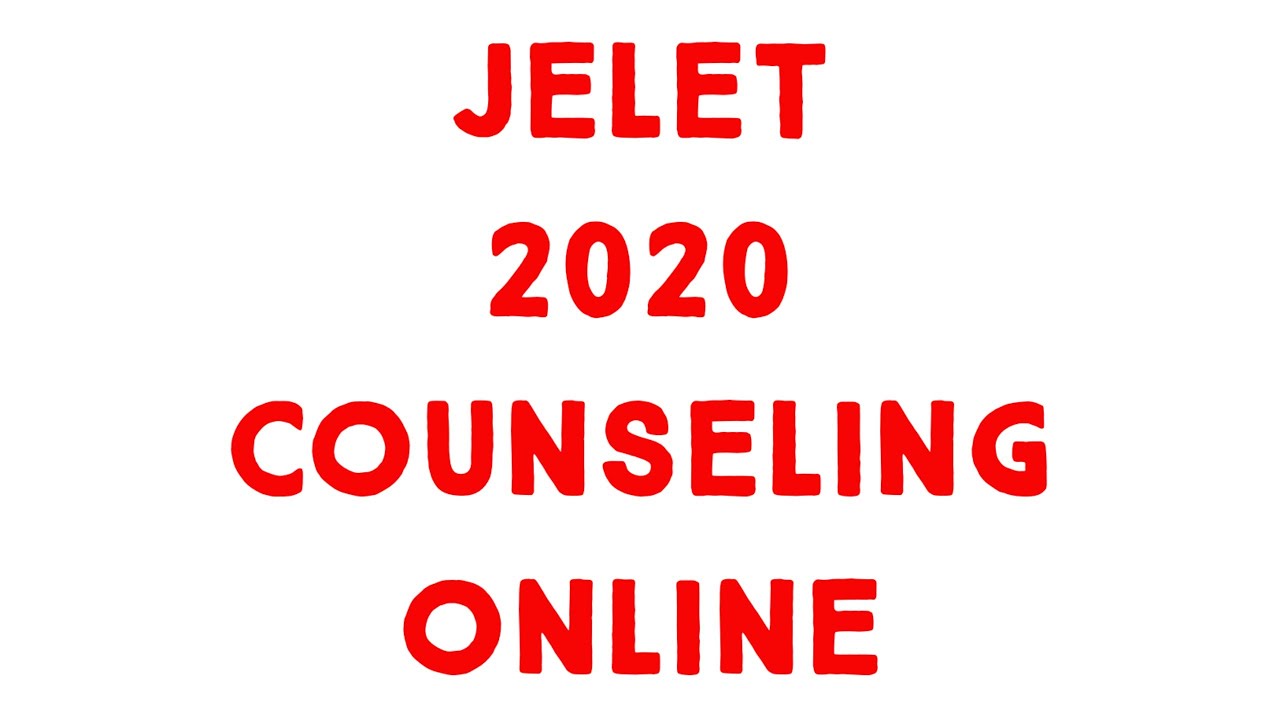 JELET 2020 COUNSELING || WBJEEB JELET 2020 COUNSELING WILL START VERY SOON.