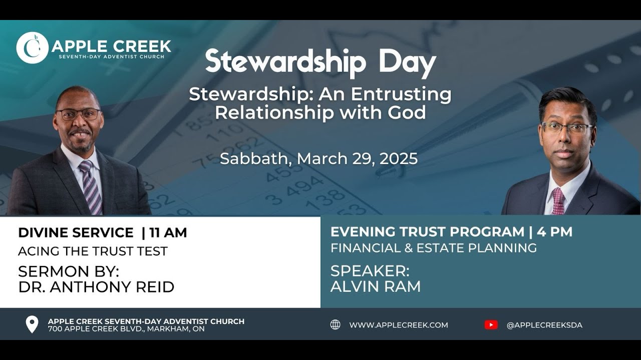 Apple Creek Seventh-day Adventist Church - 13th Sabbath Service - March 29, 2025