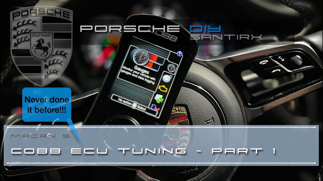 Настройка Cobb Stage 1 на моем Porsche Macan S 2015 года — Часть 1