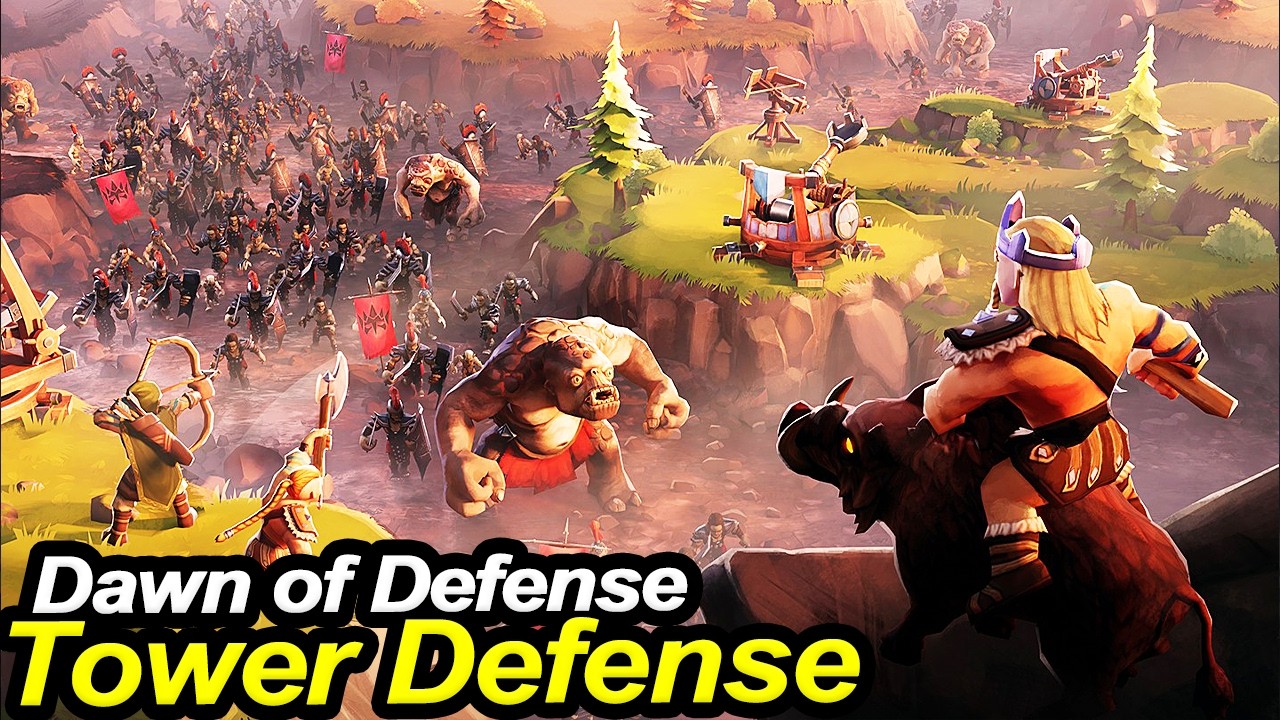 Новая игра в жанре Tower Defense, но мы должны ПОБЕДИТЬ