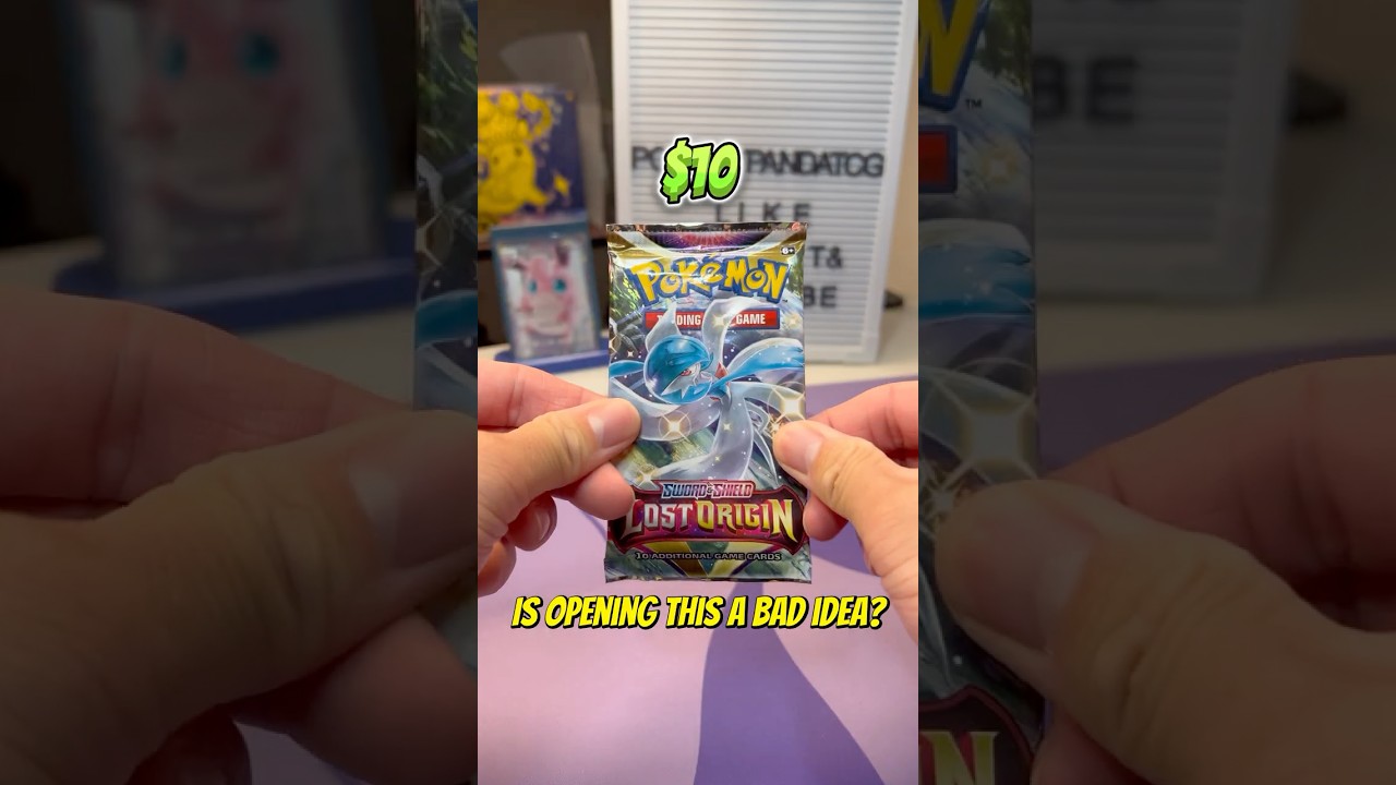 Is Opening This A Bad Idea? - Episode 126 - Lost Origin Pok&eacute;mon Card Booster Pack #pokemontcg