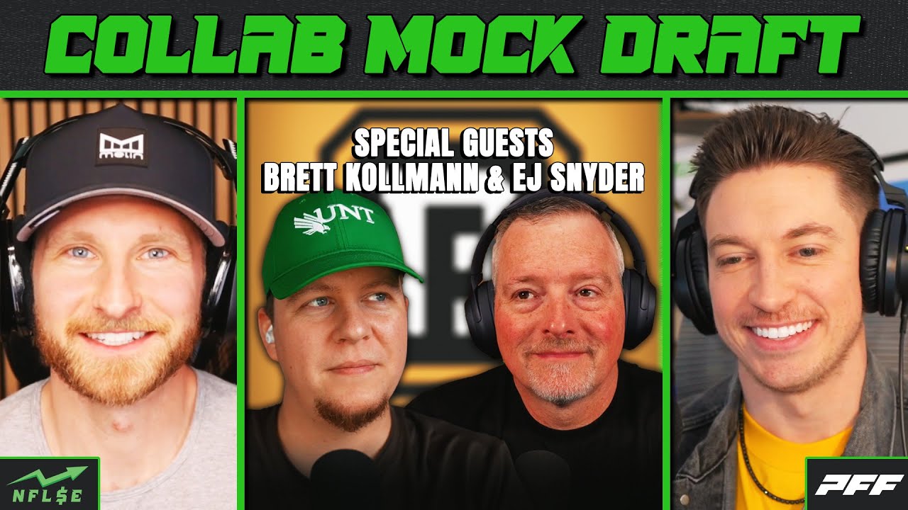 Collab Mock Draft (With Brett Kollmann & EJ Snyder) | NFL Stock Exchange