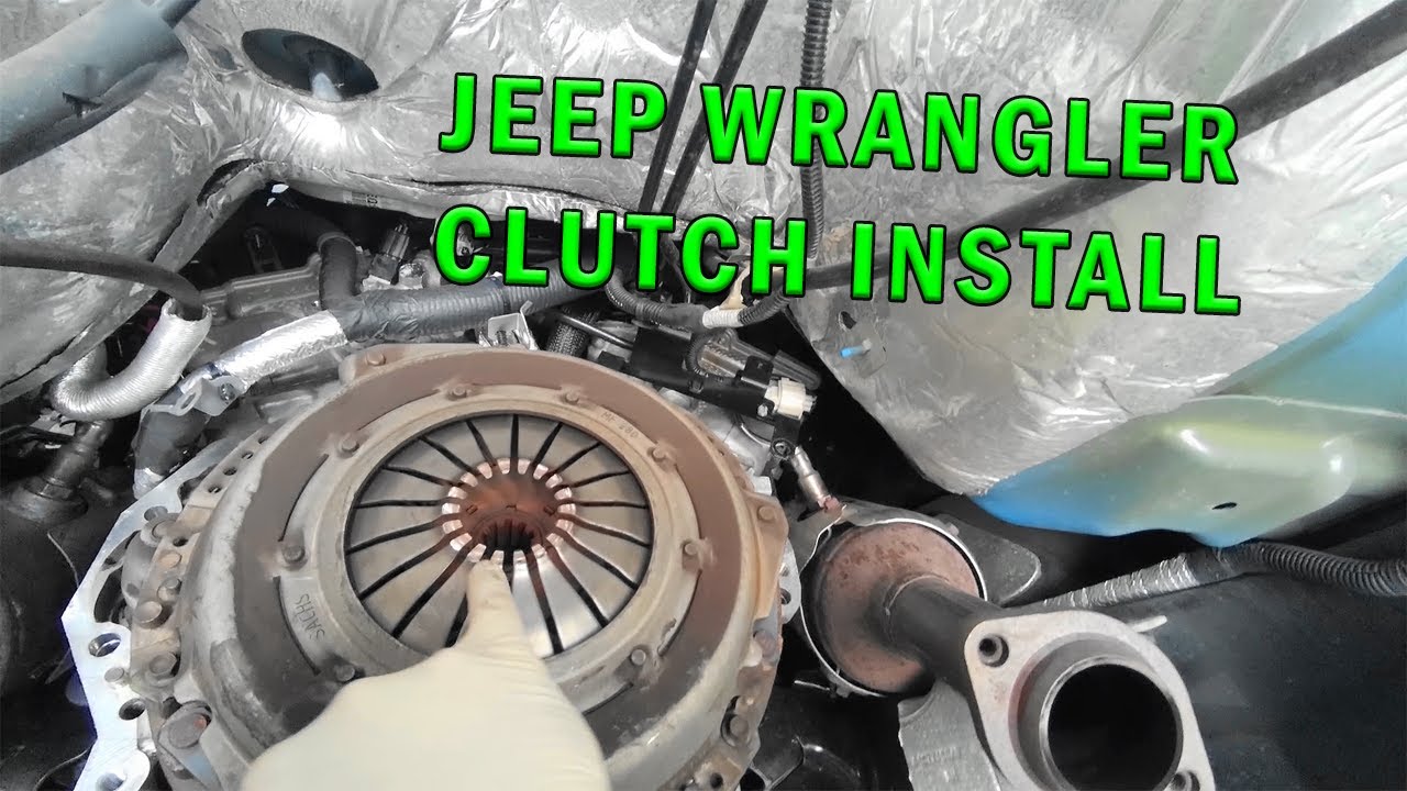 Установка сцепления JEEP WRANGLER