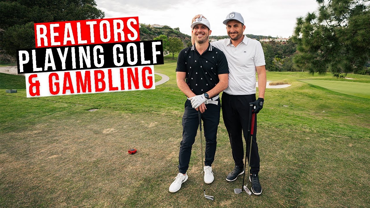 REALTORS playing GOLF & GAMBLING | BEN BELACK