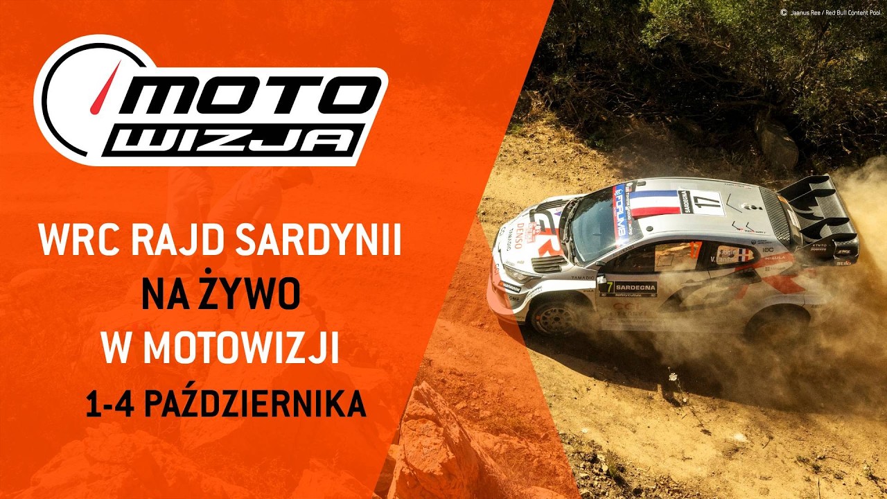 WRC Rajd Sardynii 2026 na żywo w Motowizji
