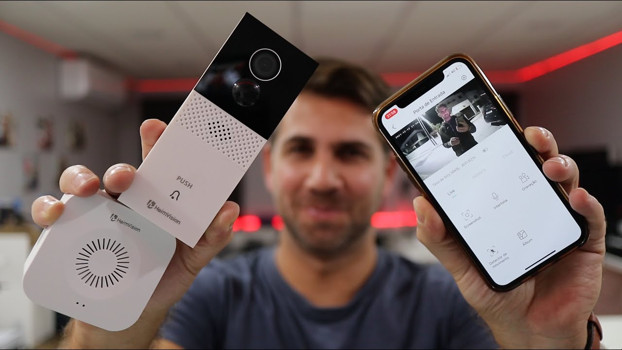 Instala&ccedil;&atilde;o e Funcionamento do Video Porteiro Inteligente HeimVision Review Completa