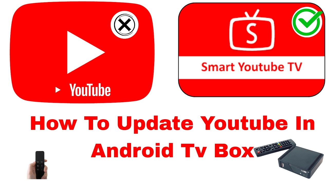 Android TV Box YouTube Update Problem Fix | Install YouTube Smart Version Easily