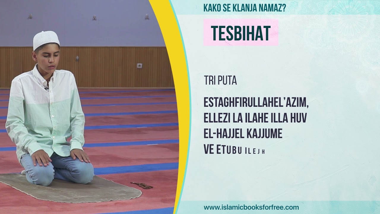 KAKO KLANJA DVA REKAT NAMAZA?  (Ahmet Recep Koç)