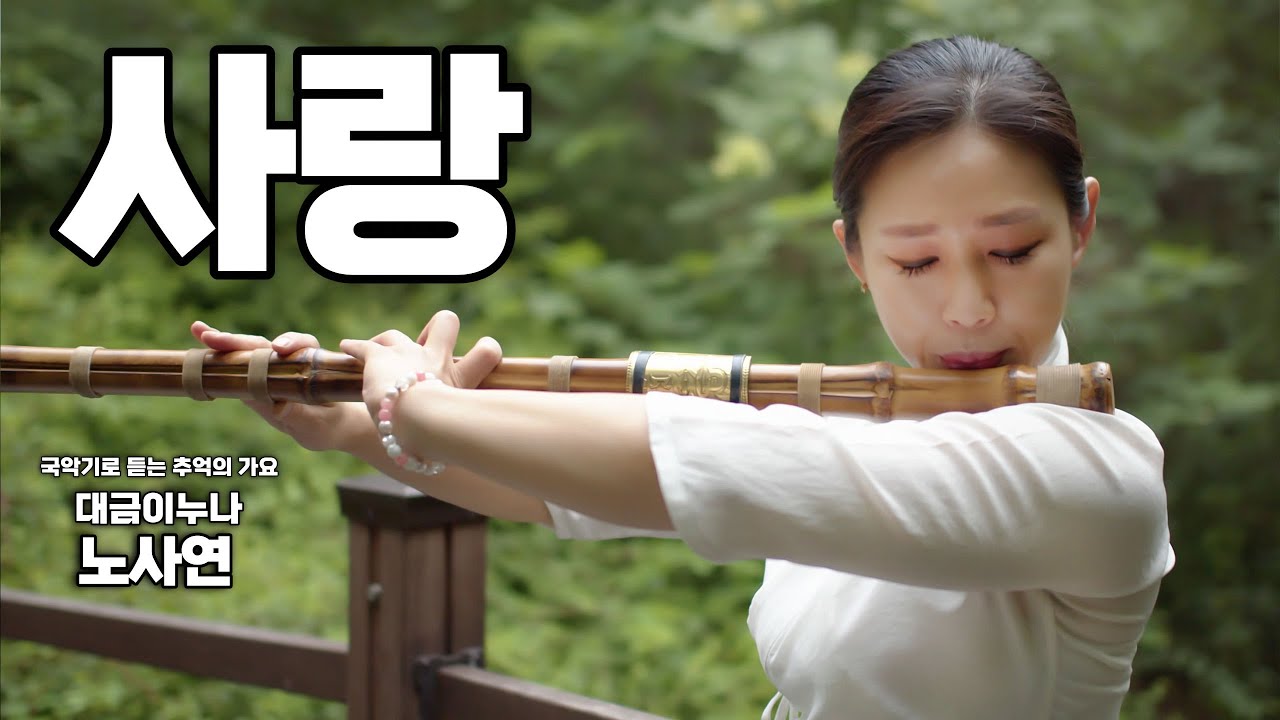 [자막필수] 사랑 - 노사연 Cover by 대금이누나