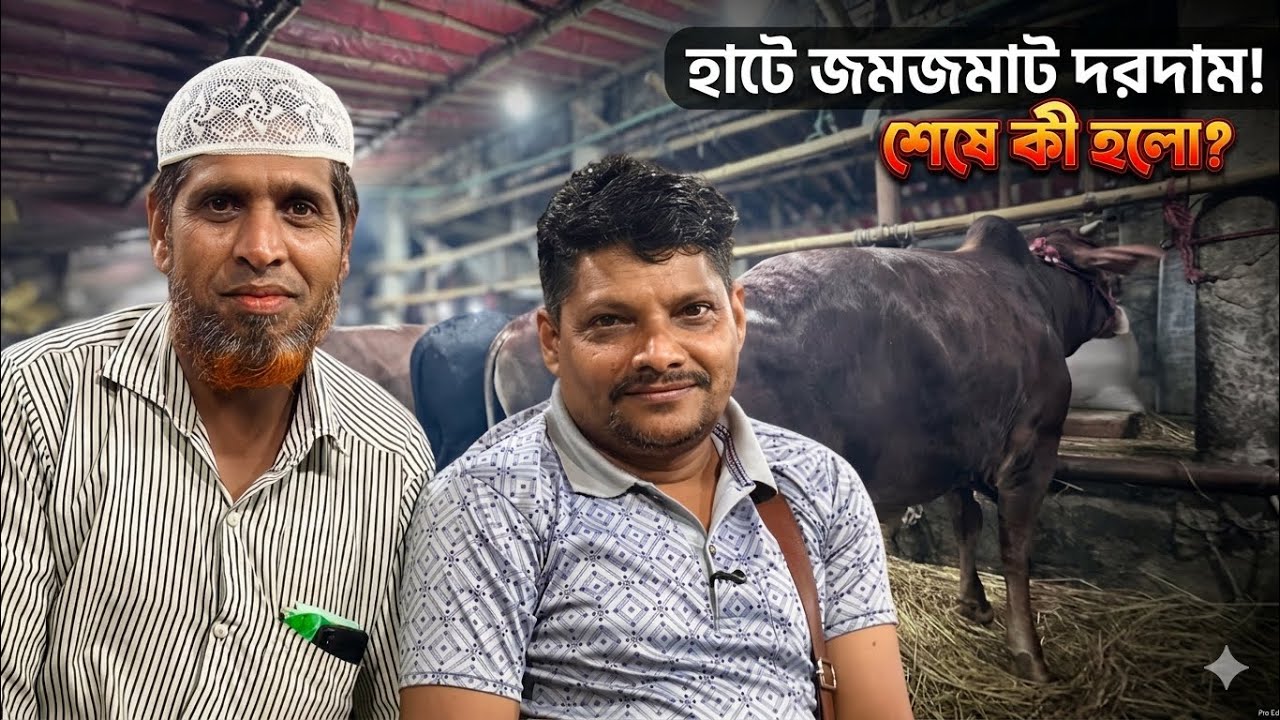 গাবতলী হাটে ষাঁড় গরু কিনলেন আকরাম ভাই | দরদাম জমলেও অনেক ডিল হলো না | Gabtoli Haat Update