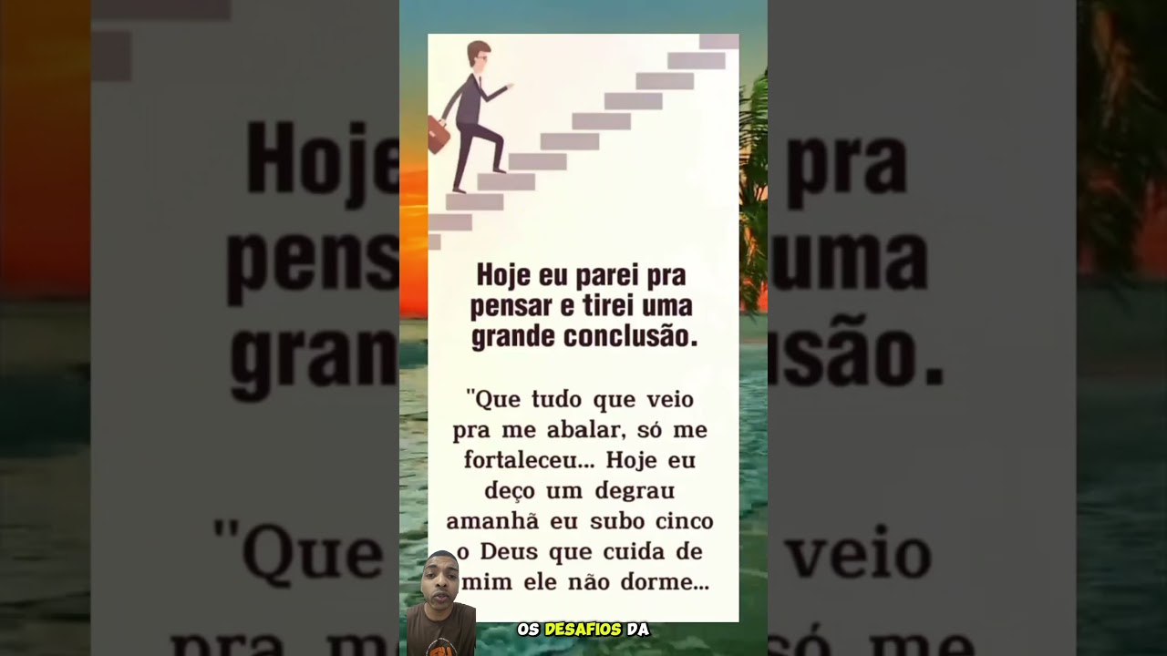 Desafios da Vida! #Deus #viral #reflex&atilde;o #desafios