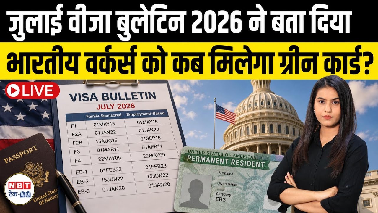 US Visa Bulletin Update 2026 | Green Card Delays | Canada Immigration News