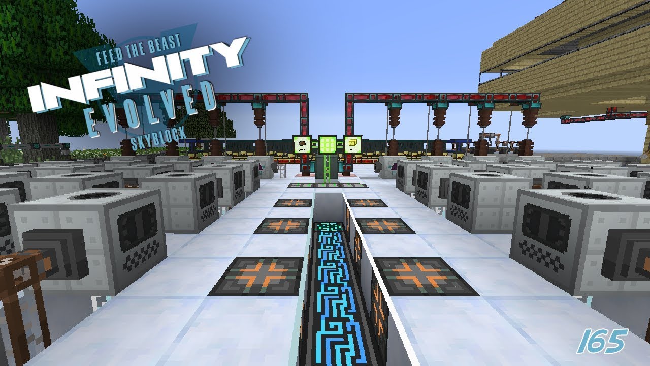 Scrap Boxen autocrafting 🎓 FTB Infinity Evolved Skyblock #165