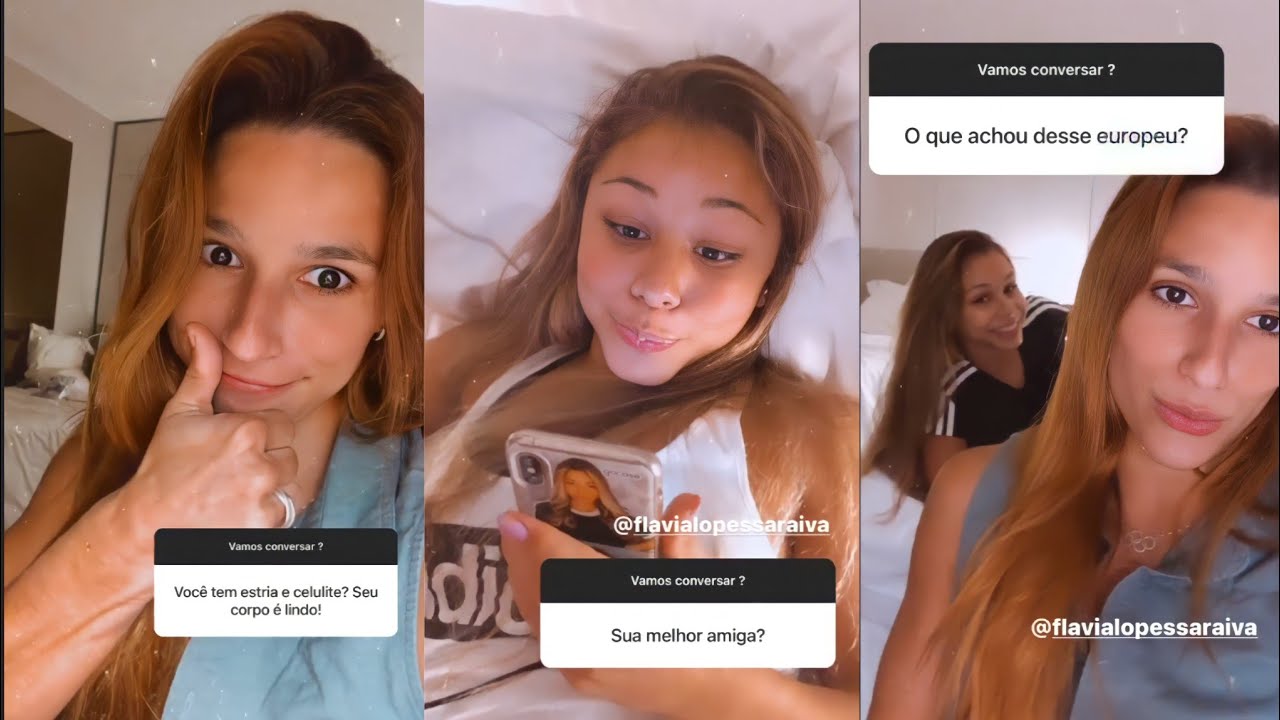 Jade Barbosa responde perguntas no Instagram com Flavia Saraiva #2