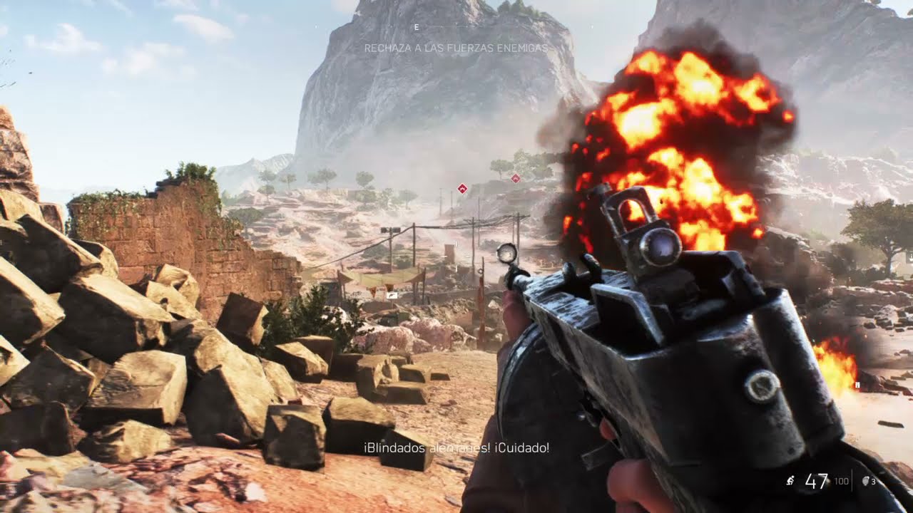 Battlefield V Rechaza Las Fuerzas Enemigas