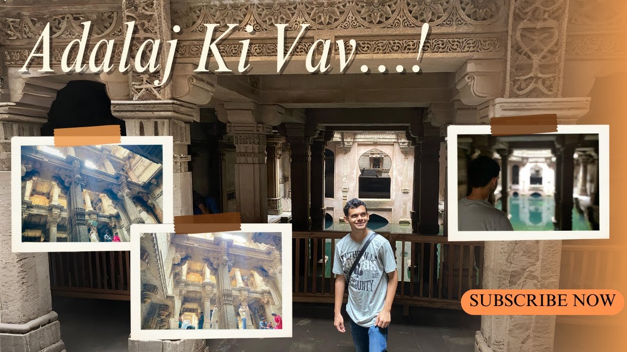 Vlog 40 - Exploring the Majestic Adalaj Stepwell: A Hidden Gem of Gujarat | Ancient Architecture