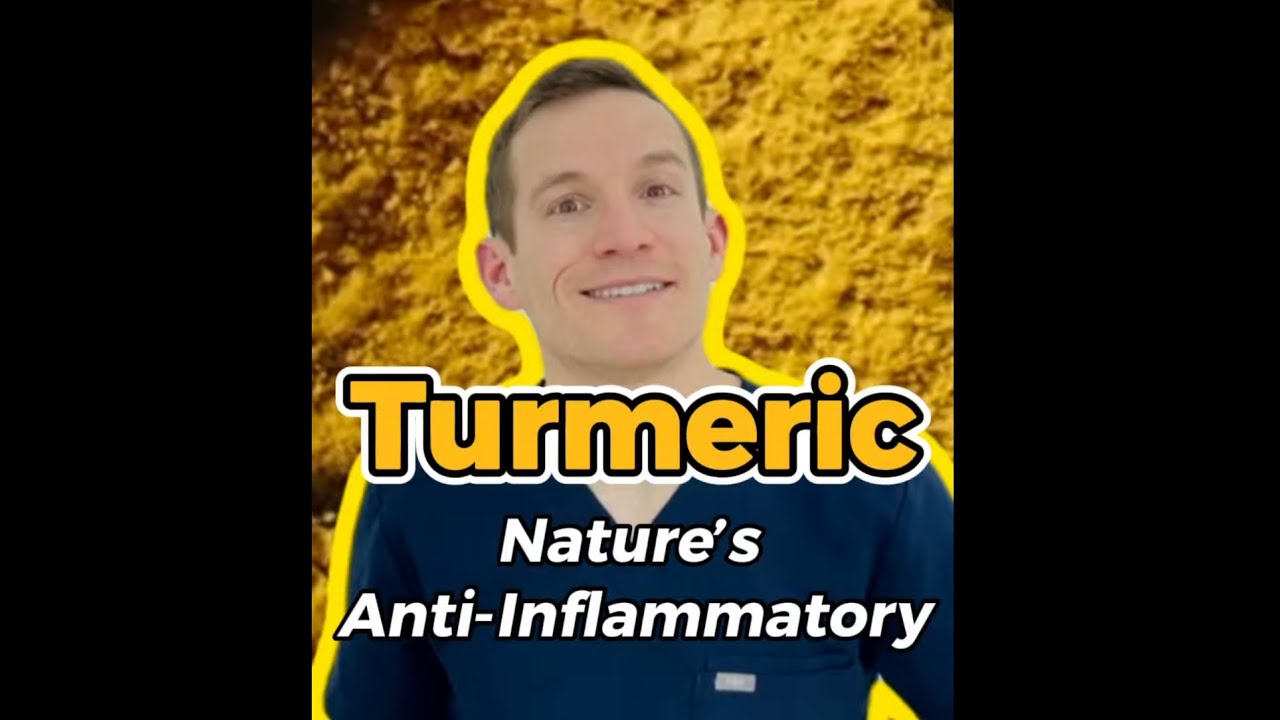 🤩 Turmeric: a natural remedy for arthritis, back pain, and sciatica! #doctor #lowbackpain #shorts