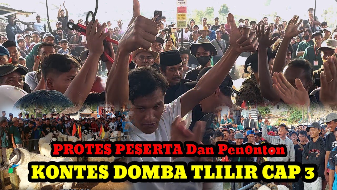 MEMANAS 🔥🔥LAGA ULANG SEMPAT GEGER  ‼️ KONTES DOMBA TLILIR CAP 3 TEMANGGUNG