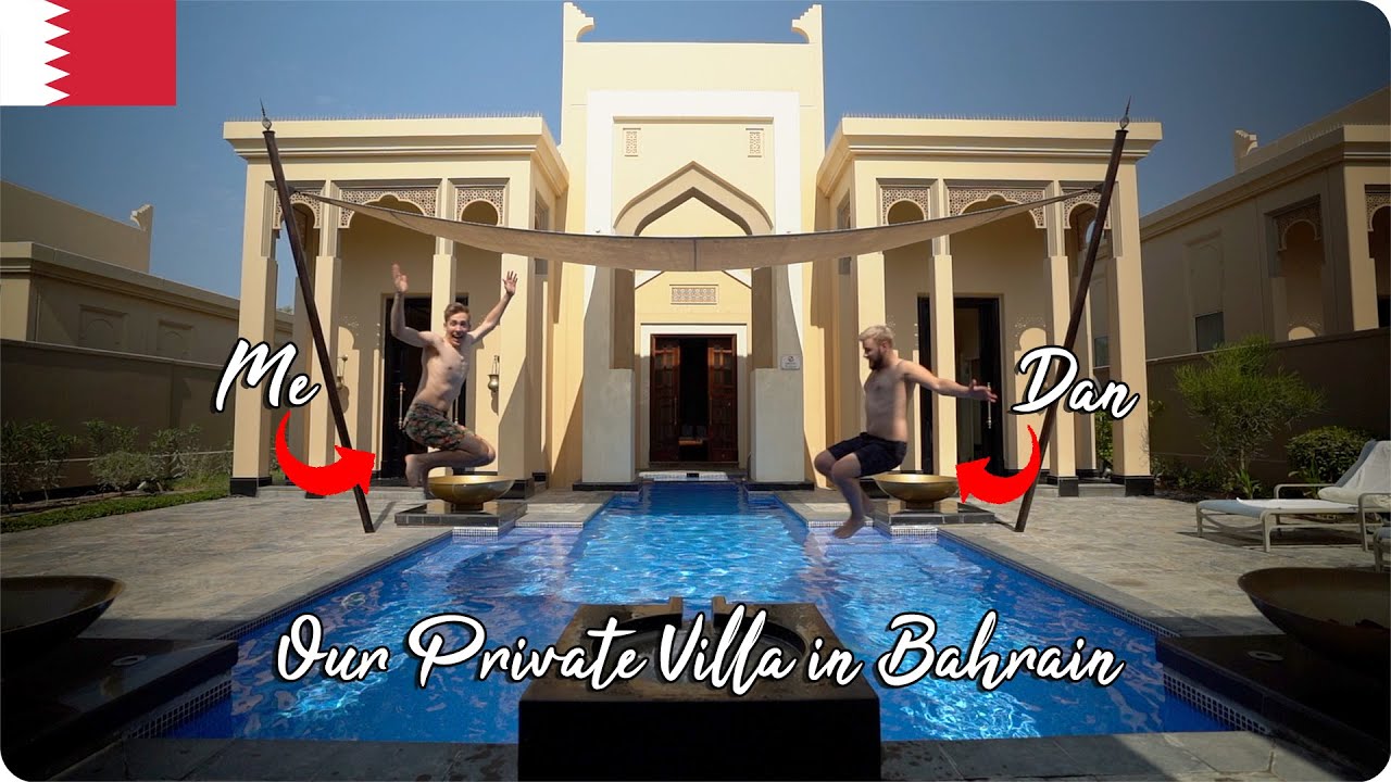 Our Private Villa in Bahrain | Evan Edinger Travel | ad
